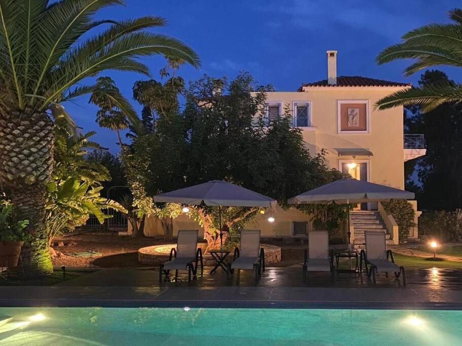 Villa Elmar Aegina Eksteriør billede